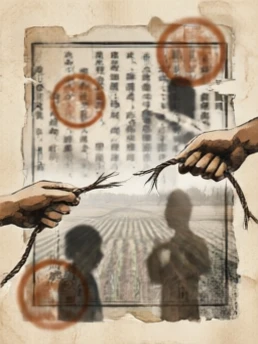 唐圣历元年氾孝感辞为兄夺田事